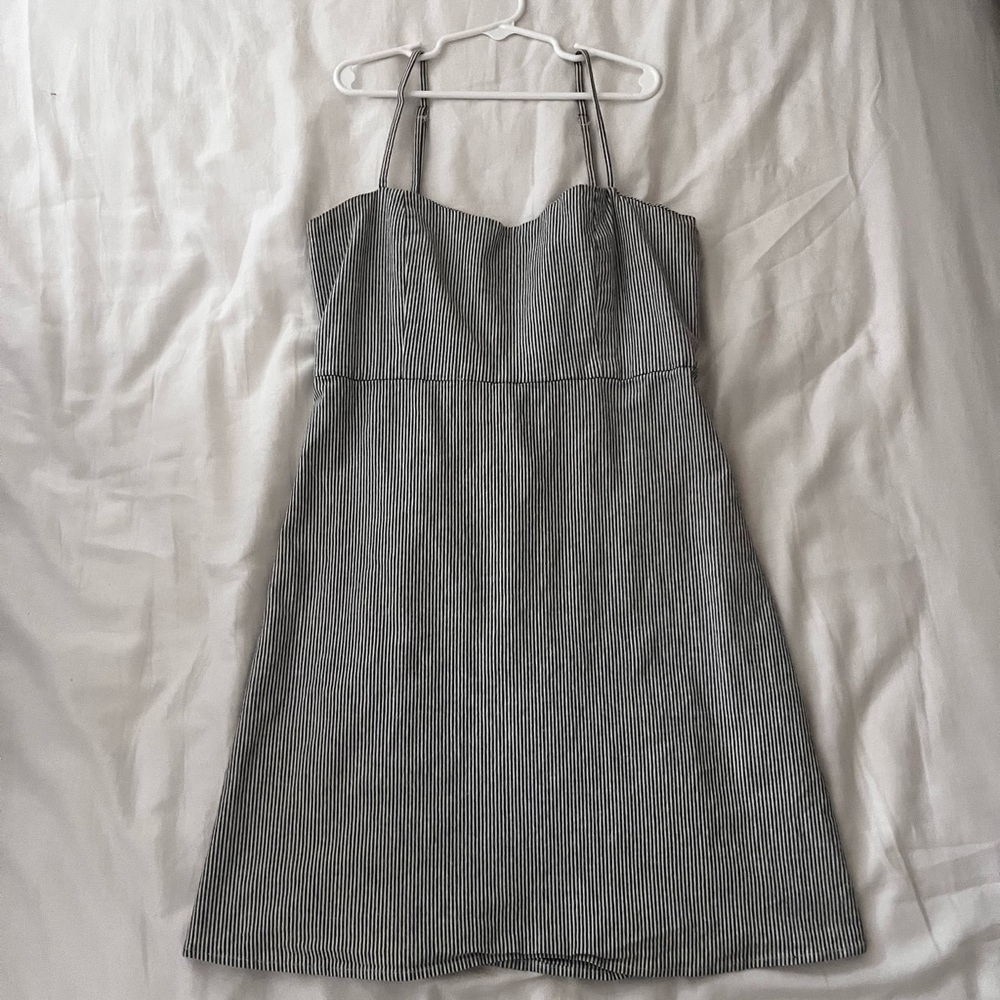 Brandy Melville One-Size Mini Dress Striped